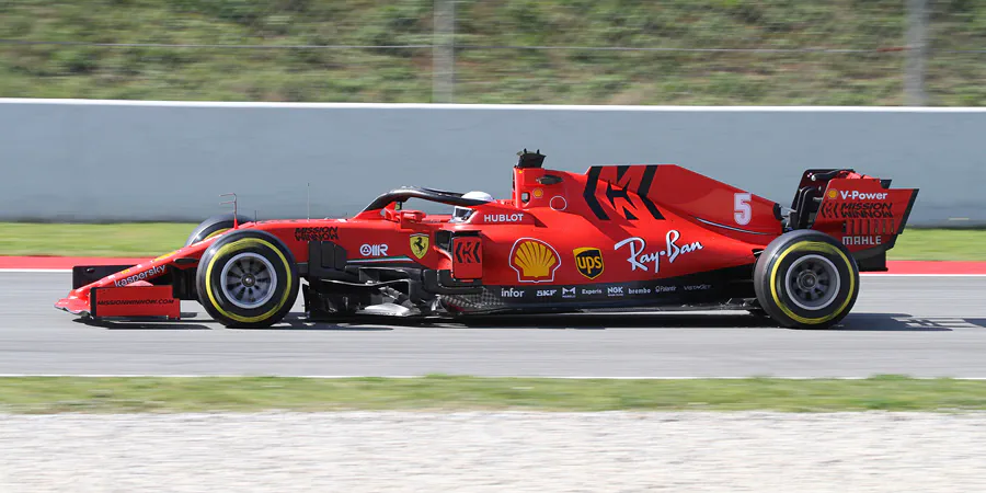 110 | 2020 | Barcelona | Ferrari SF1000 | Sebastian Vettel | © carsten riede fotografie