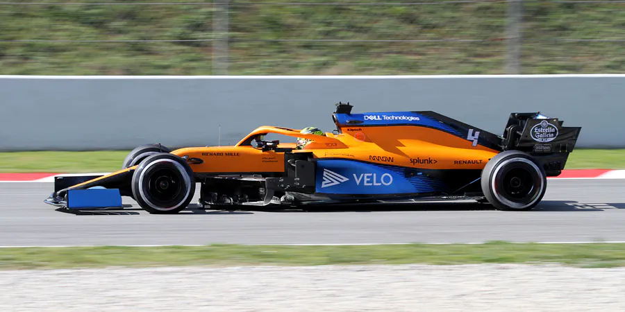 118 | 2020 | Barcelona | McLaren-Renault MCL35 | Lando Norris | © carsten riede fotografie