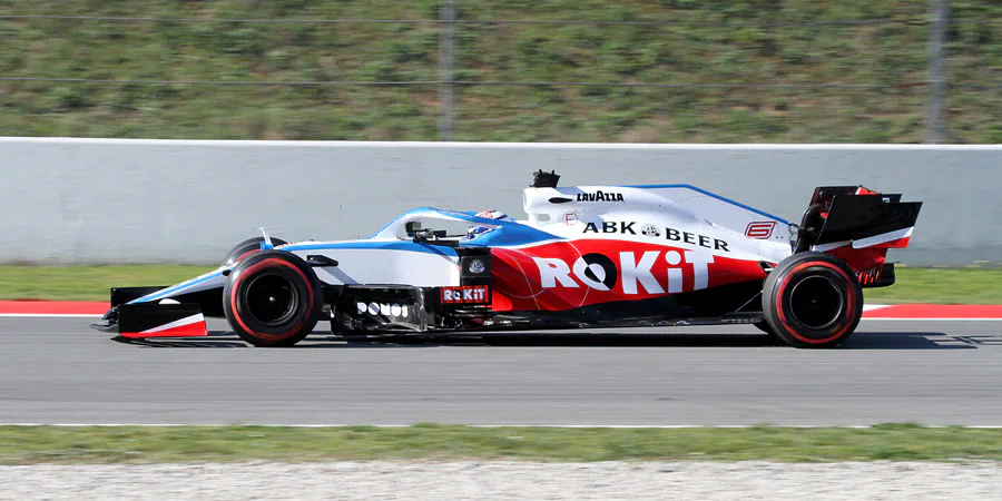 138 | 2020 | Barcelona | Williams-Mercedes-AMG FW43 | Nicholas Latifi | © carsten riede fotografie
