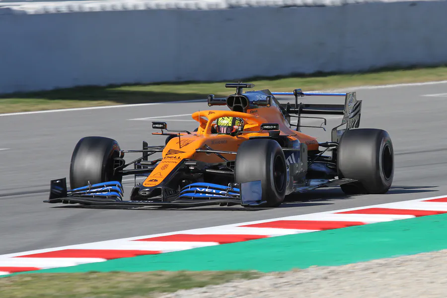 252 | 2020 | Barcelona | McLaren-Renault MCL35 | Lando Norris | © carsten riede fotografie