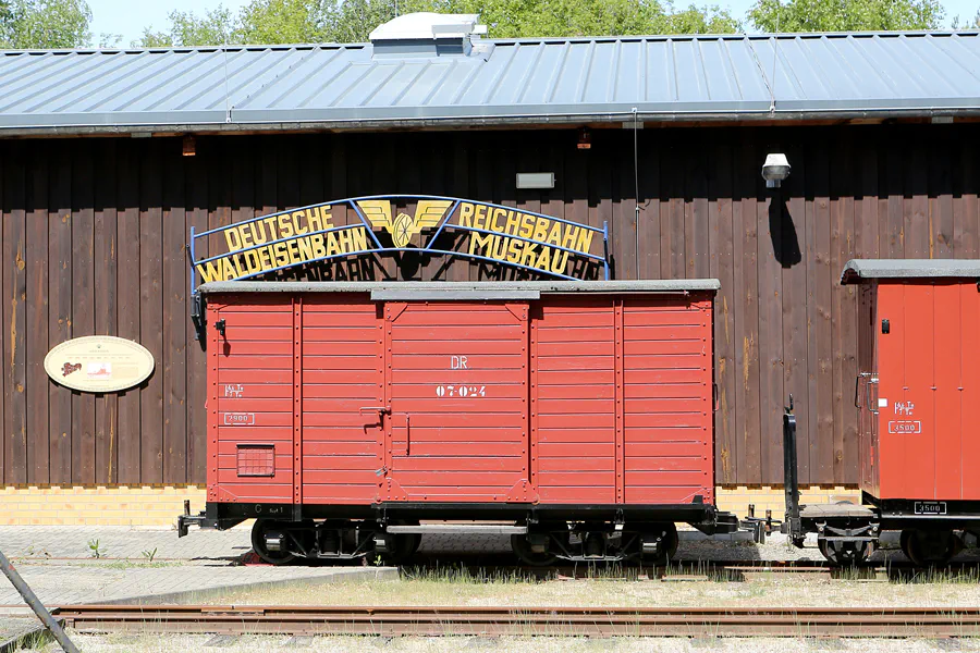 034 | 2020 | Weisswasser | Waldeisenbahn Muskau – Museumsbahnhof | © carsten riede fotografie