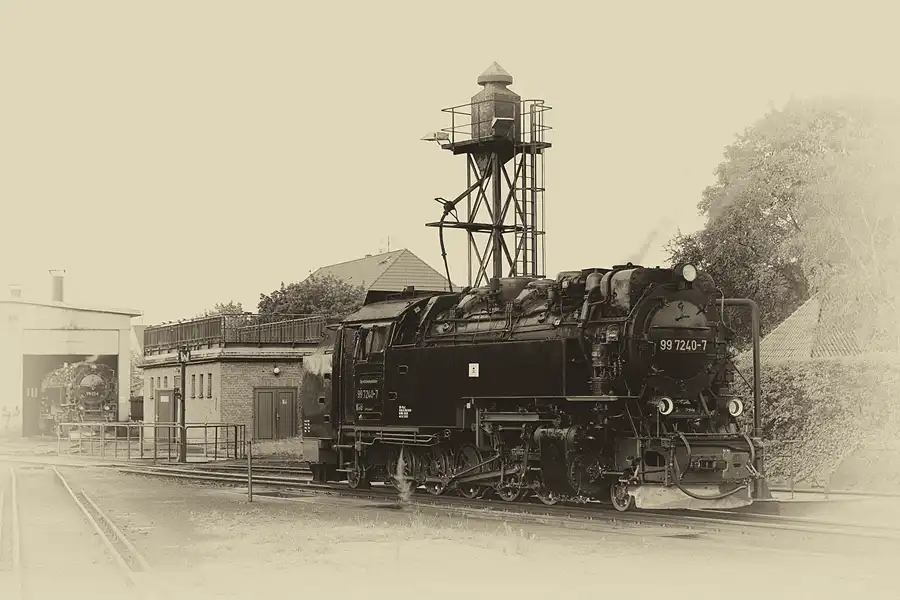 001 | 2020 | Wernigerode | Bahnbetriebswerk Wernigerode – Harzer Schmalspurbahnen | © carsten riede fotografie