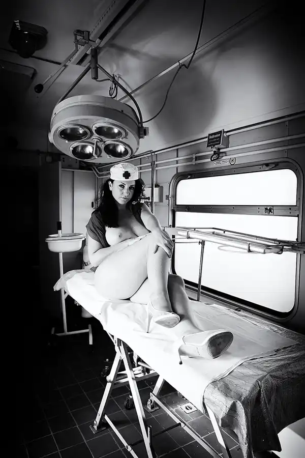 053 | 2020 | Wittenberge | Bahnbetriebswerk Wittenberge – Historischer Lokschuppen – Model Angelina | © carsten riede fotografie