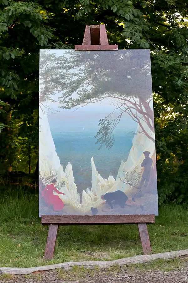 065 | 2021 | Stubbenkammer | Nationalpark-Zentrum Königsstuhl | Caspar David Friedrich – Kreidefelsen auf Rügen | © carsten riede fotografie