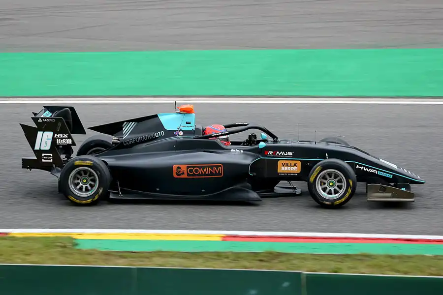 045 | 2021 | Spa-Francorchamps | FIA Formula 3 | Dallara-Mecachrome G319 | HWA Racelab| Rafael Villagomez | © carsten riede fotografie