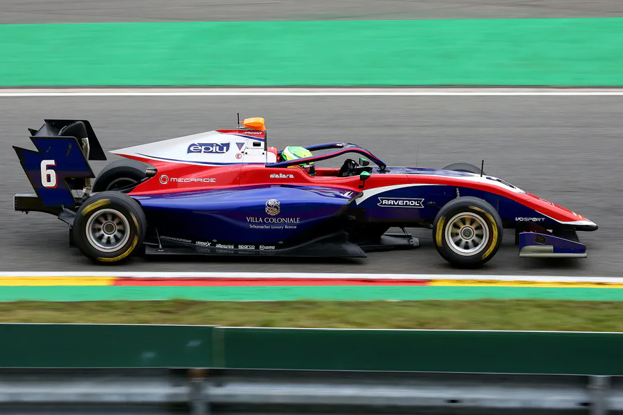 017 | 2021 | Spa-Francorchamps | FIA Formula 3 | Dallara-Mecachrome G319 | Trident | David Schumacher | © carsten riede fotografie