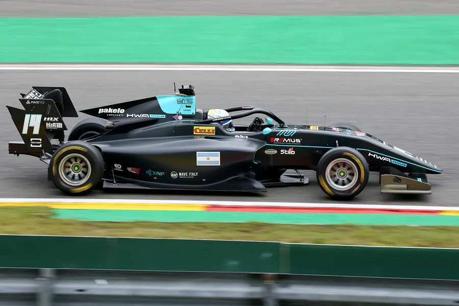 040 | 2021 | Spa-Francorchamps | FIA Formula 3 | Dallara-Mecachrome G319 | HWA Racelab| Matteo Nannini | © carsten riede fotografie