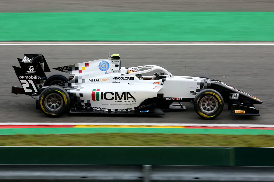 060 | 2021 | Spa-Francorchamps | FIA Formula 3 | Dallara-Mecachrome G319 | Campos Racing | Lorenzo Colombo | © carsten riede fotografie