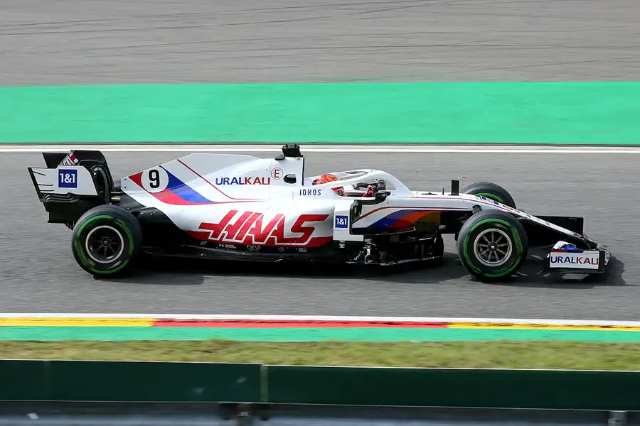 040 | 2021 | Spa-Francorchamps | Haas-Ferrari VF-21 | Nikita Mazepin | © carsten riede fotografie