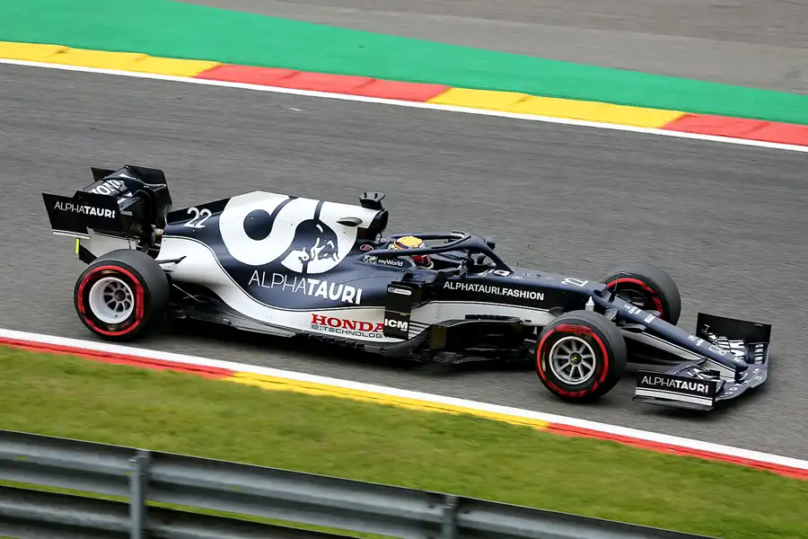 093 | 2021 | Spa-Francorchamps | AlphaTauri-Honda AT02 | Yuki Tsunoda | © carsten riede fotografie