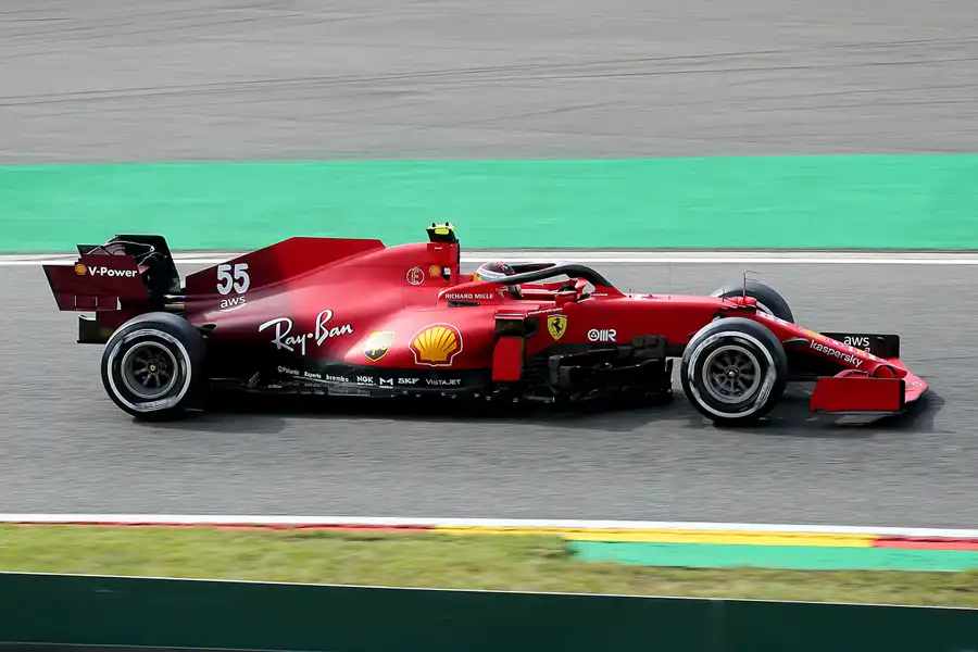 137 | 2021 | Spa-Francorchamps | Ferrari SF21 | Carlos Sainz jr. | © carsten riede fotografie