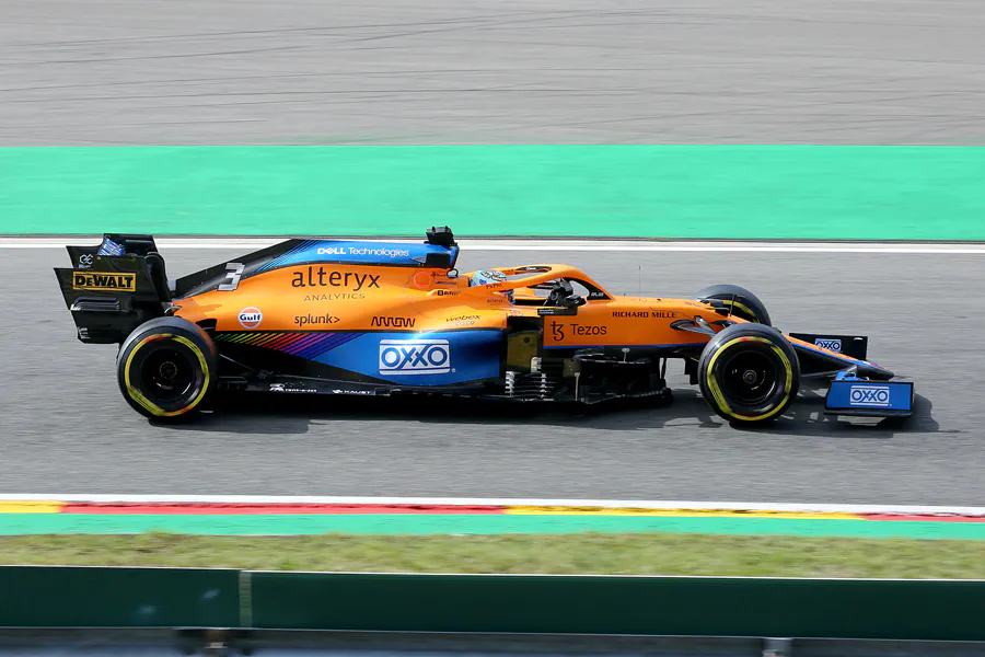 001 | 2021 | Spa-Francorchamps | McLaren-Renault MCL35M | Daniel Ricciardo | © carsten riede fotografie