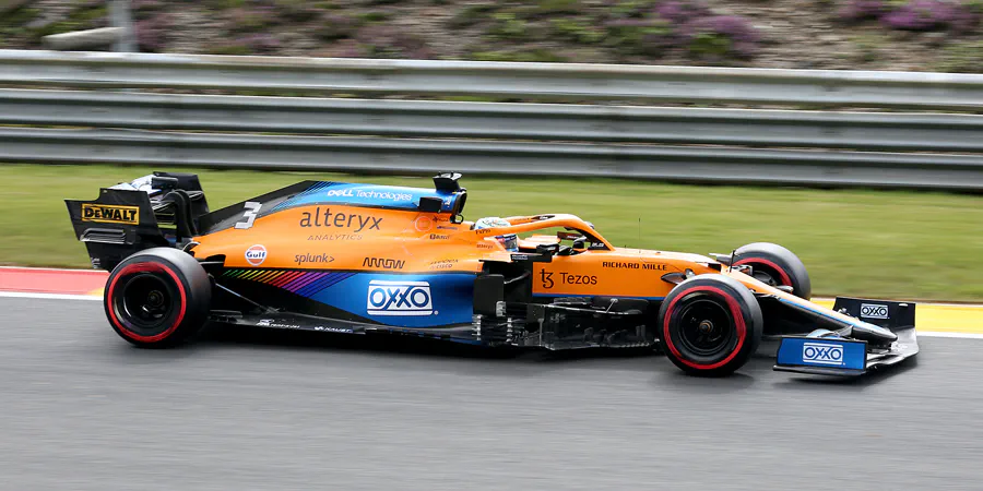 002 | 2021 | Spa-Francorchamps | McLaren-Renault MCL35M | Daniel Ricciardo | © carsten riede fotografie