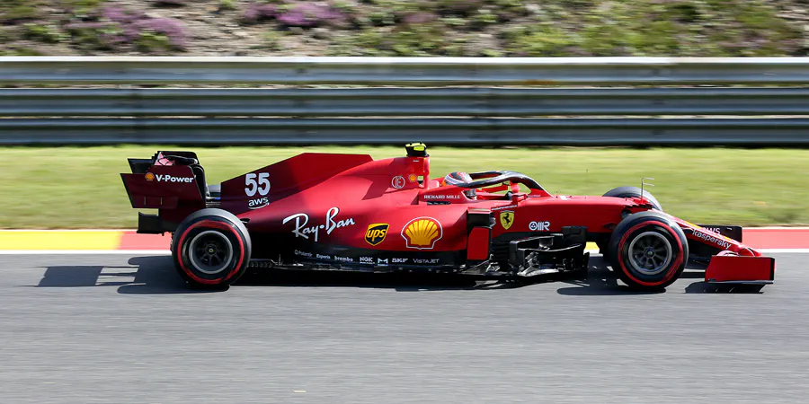 140 | 2021 | Spa-Francorchamps | Ferrari SF21 | Carlos Sainz jr. | © carsten riede fotografie