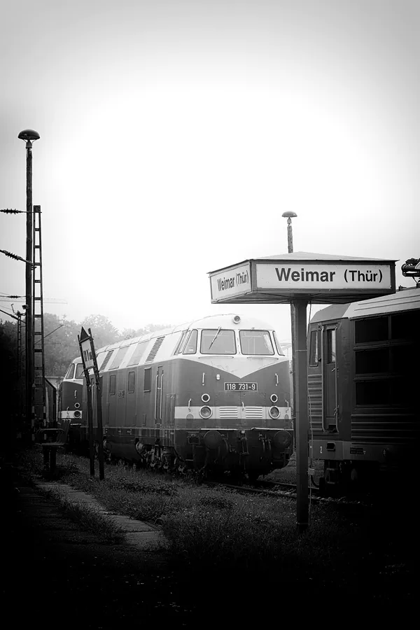 001 | 2021 | Weimar | Eisenbahnmuseum im Bahnbetriebswerk Weimar | © carsten riede fotografie