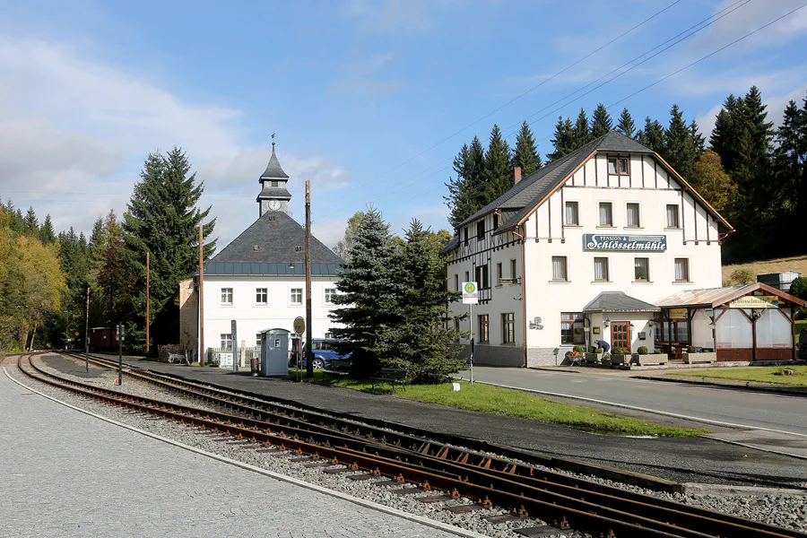 089 | 2021 | Schlössel | Bahnhof – Pressnitztalbahn | © carsten riede fotografie