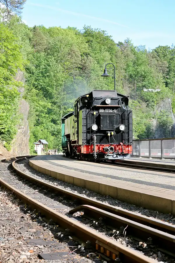 047 | 2022 | Rabenau | Bahnhof – Weisseritztalbahn | © carsten riede fotografie