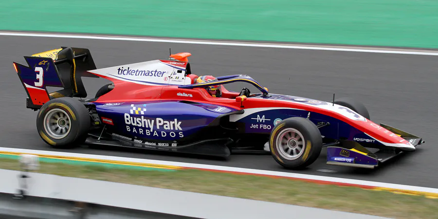 005 | 2022 | Spa-Francorchamps | FIA Formula 3 | Dallara-Mecachrome G319 | Trident | Zane Maloney | © carsten riede fotografie