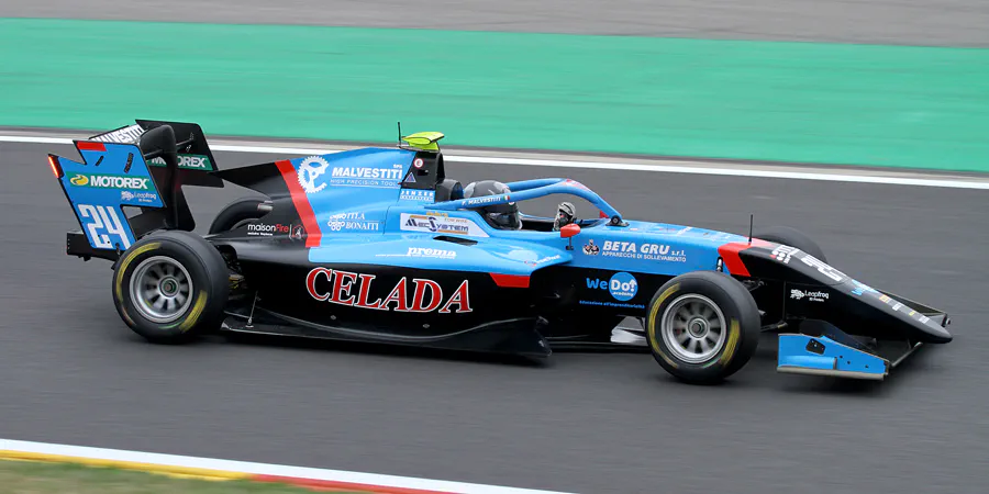 045 | 2022 | Spa-Francorchamps | FIA Formula 3 | Dallara-Mecachrome G319 | Jenzer Motorsport | Federico Malvestiti | © carsten riede fotografie