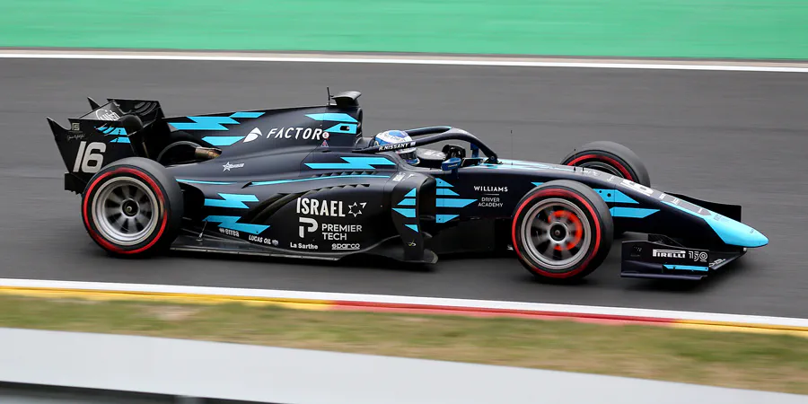 025 | 2022 | Spa-Francorchamps | FIA Formula 2 | Dallara-Mecachrome F2 2018 | DAMS | Roy Nissany | © carsten riede fotografie