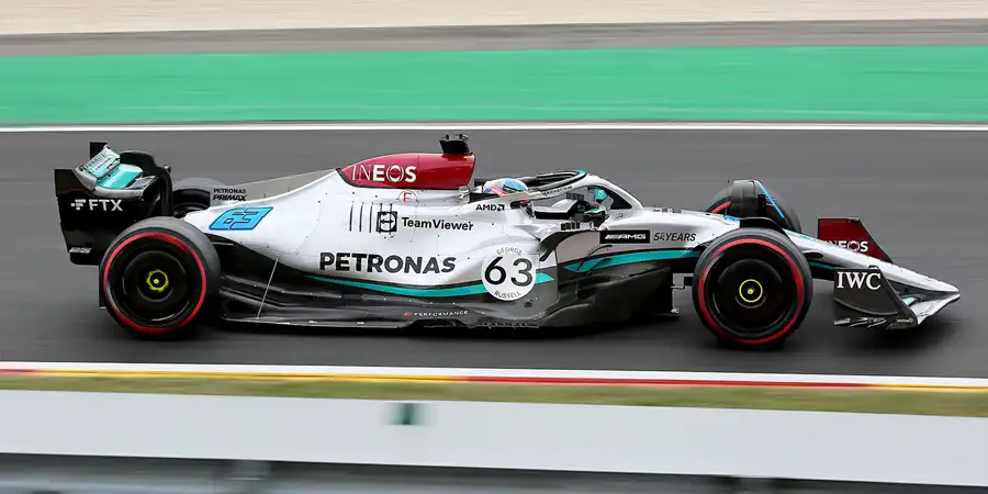 091 | 2022 | Spa-Francorchamps | Mercedes-AMG F1 W13 E Performance | George Russell | © carsten riede fotografie