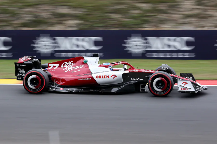 100 | 2022 | Spa-Francorchamps | Alfa Romeo-Ferrari C42 | Valtteri Bottas | © carsten riede fotografie
