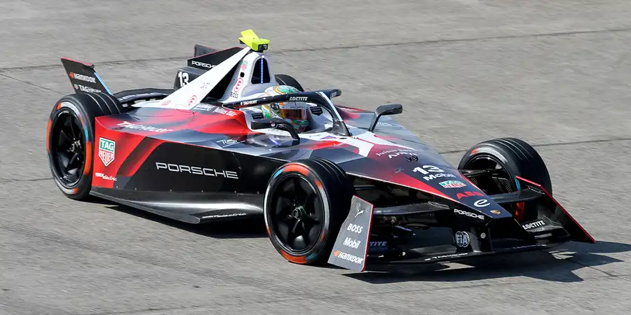 087 | 2023 | Berlin | Porsche 99X Electric | TAG Heuer Porsche Formula E Team | Antonio Felix Da Costa | © carsten riede fotografie