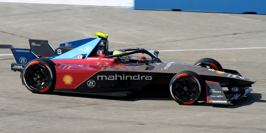 039 | 2023 | Berlin | Mahindra M9Electro | Mahindra Racing | Oliver Rowland | © carsten riede fotografie