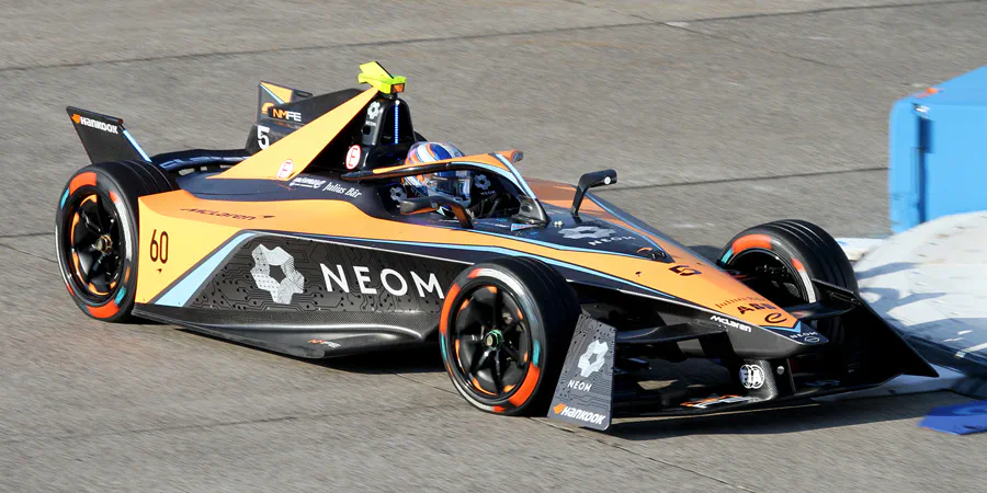 069 | 2023 | Berlin | Nissan e-4ORCE 04 | Neom McLaren Formula E Team | Jake Hughes | © carsten riede fotografie