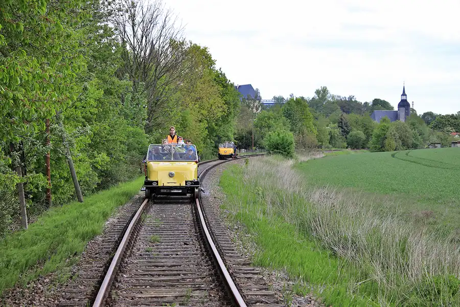 006 | 2023 | Rochlitz | DR-Gleiskraftrad GKR Typ 1 – Schienentrabi | © carsten riede fotografie