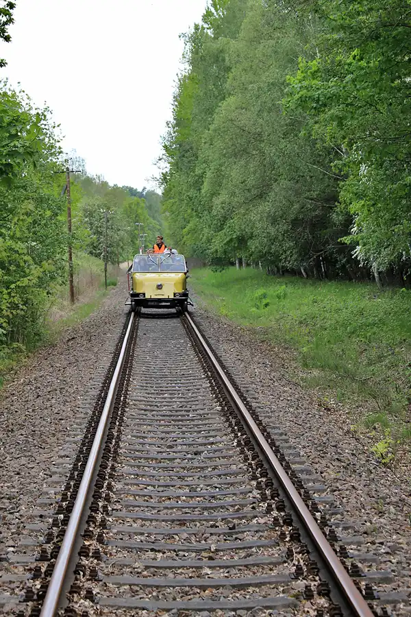 007 | 2023 | Wechselburg | DR-Gleiskraftrad GKR Typ 1 – Schienentrabi | © carsten riede fotografie