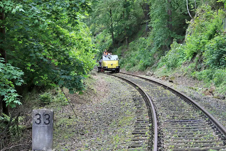 010 | 2023 | Wechselburg | DR-Gleiskraftrad GKR Typ 1 – Schienentrabi | © carsten riede fotografie