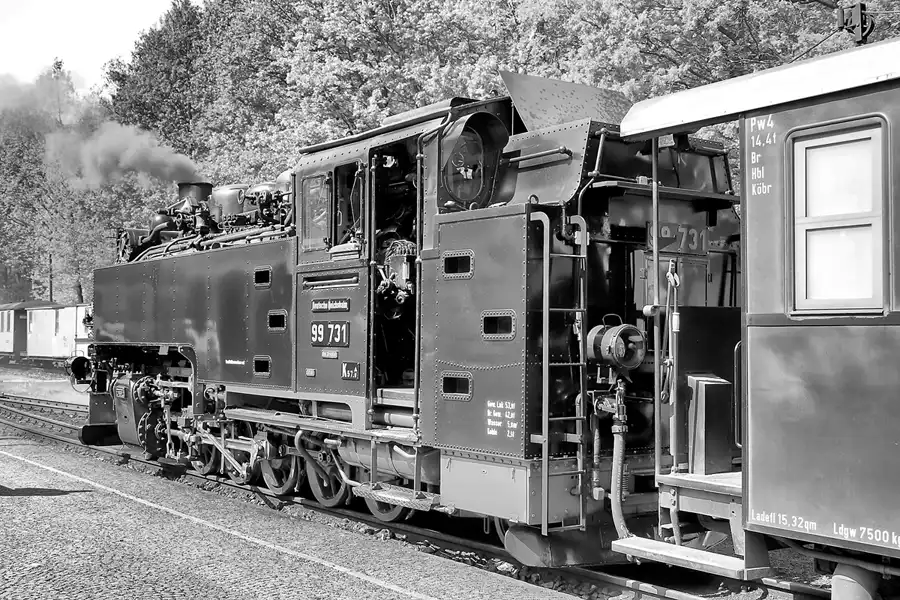 050 | 2023 | Bertsdorf | Zittauer Schmalspurbahn – Bahnhof Bertsdorf | © carsten riede fotografie