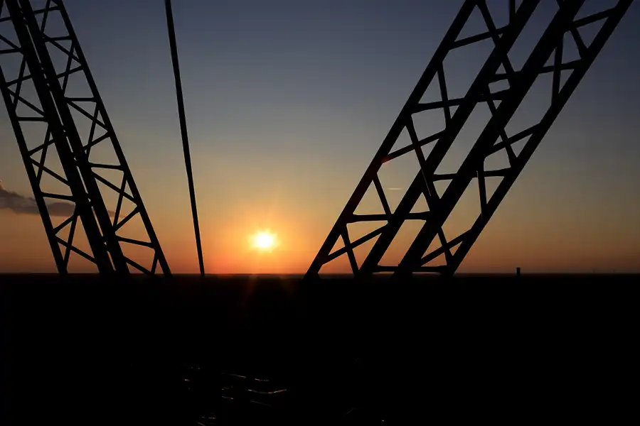 061 | 2023 | Lichterfeld | Abraumförderbrücke F60 | © carsten riede fotografie