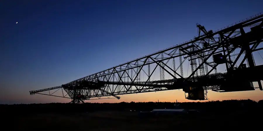 086 | 2023 | Lichterfeld | Abraumförderbrücke F60 | © carsten riede fotografie