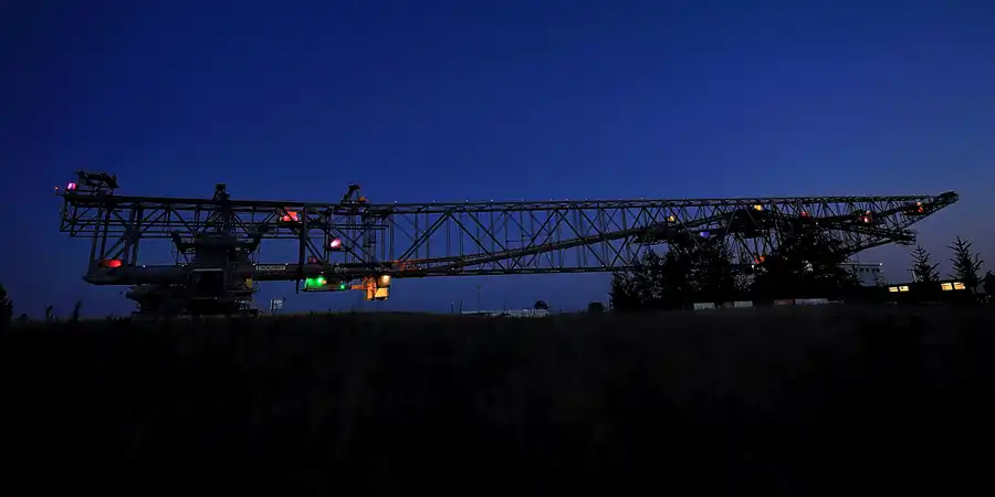 092 | 2023 | Lichterfeld | Abraumförderbrücke F60 | © carsten riede fotografie