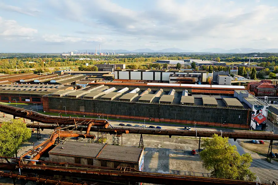 036 | 2023 | Ostrava | Dolni Vitkovive – Witkowitzer Eisenwerke – Blick vom Bolt Tower | © carsten riede fotografie