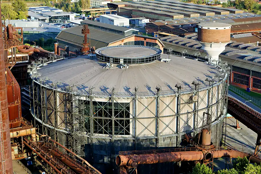 044 | 2023 | Ostrava | Dolni Vitkovive – Witkowitzer Eisenwerke – Blick vom Bolt Tower | © carsten riede fotografie