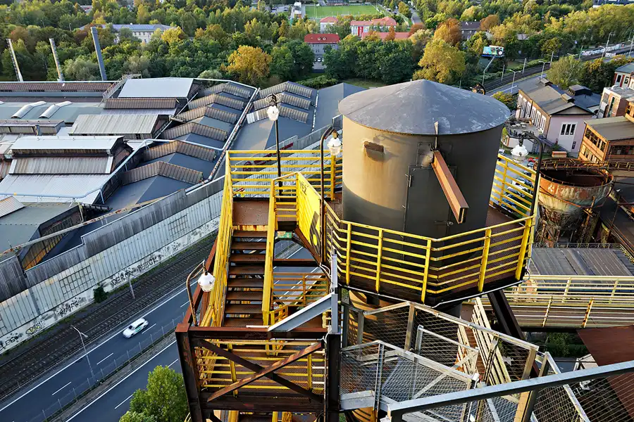 187 | 2023 | Ostrava | Dolni Vitkovive – Witkowitzer Eisenwerke – Blick vom Bolt Tower | © carsten riede fotografie