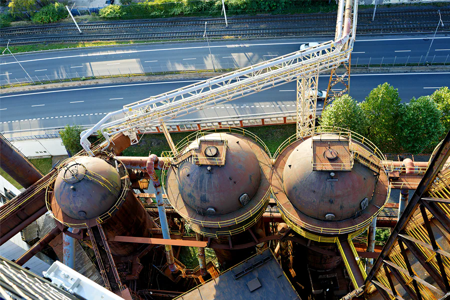 045 | 2023 | Ostrava | Dolni Vitkovive – Witkowitzer Eisenwerke – Blick vom Bolt Tower | © carsten riede fotografie