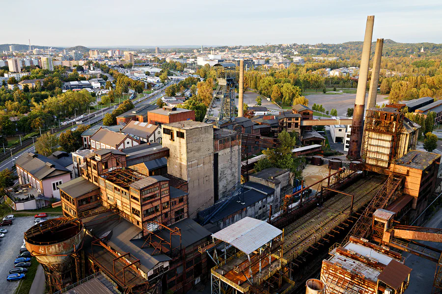 174 | 2023 | Ostrava | Dolni Vitkovive – Witkowitzer Eisenwerke – Blick vom Bolt Tower | © carsten riede fotografie