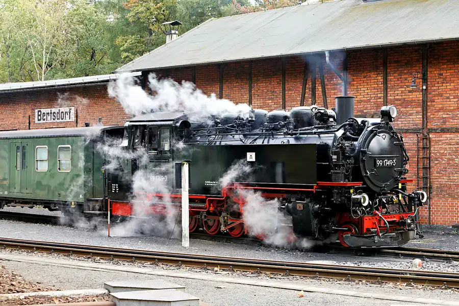 088 | 2023 | Bertsdorf | Zittauer Schmalspurbahn – Bahnhof Bertsdorf | © carsten riede fotografie