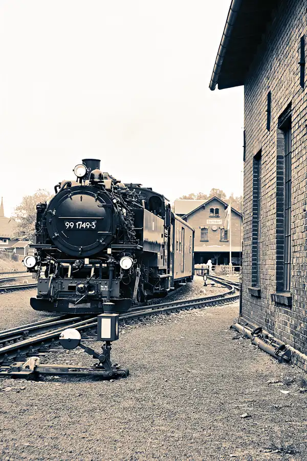 114 | 2023 | Bertsdorf | Zittauer Schmalspurbahn – Bahnhof Bertsdorf | © carsten riede fotografie
