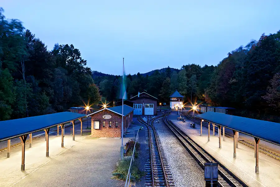 127 | 2023 | Bertsdorf | Zittauer Schmalspurbahn – Bahnhof Bertsdorf | © carsten riede fotografie
