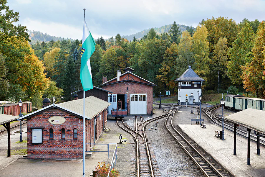 001 | 2023 | Bertsdorf | Zittauer Schmalspurbahn – Bahnhof Bertsdorf | © carsten riede fotografie