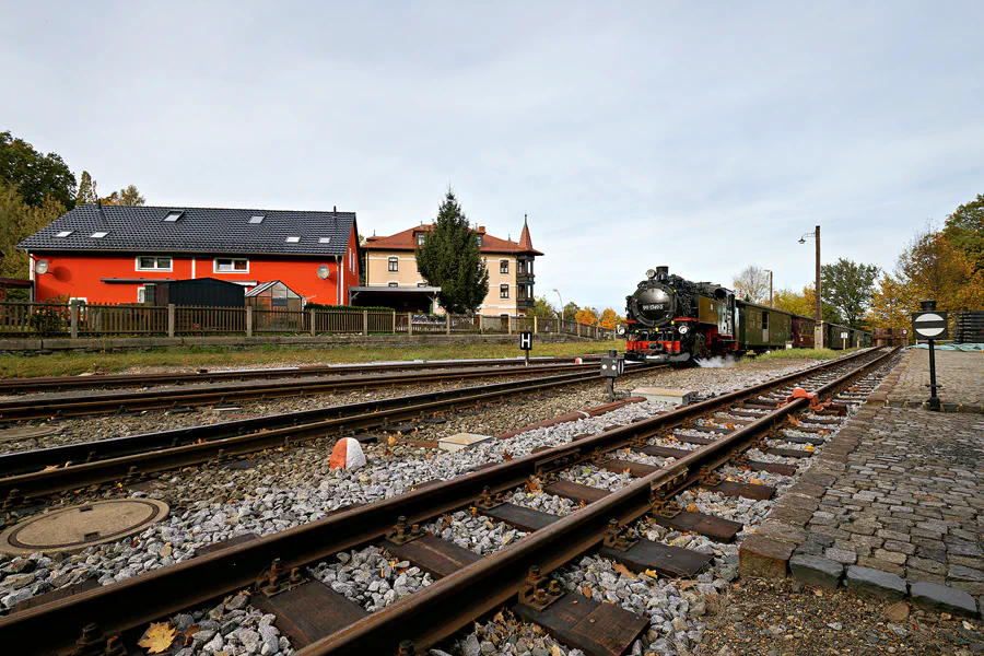 105 | 2023 | Bertsdorf | Zittauer Schmalspurbahn – Bahnhof Bertsdorf | © carsten riede fotografie