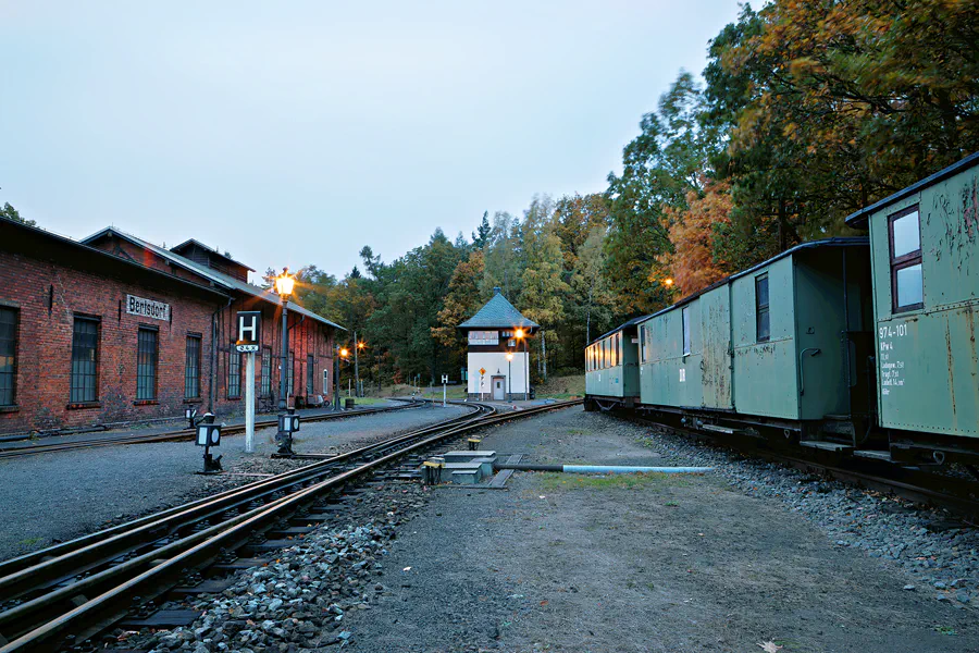 123 | 2023 | Bertsdorf | Zittauer Schmalspurbahn – Bahnhof Bertsdorf | © carsten riede fotografie
