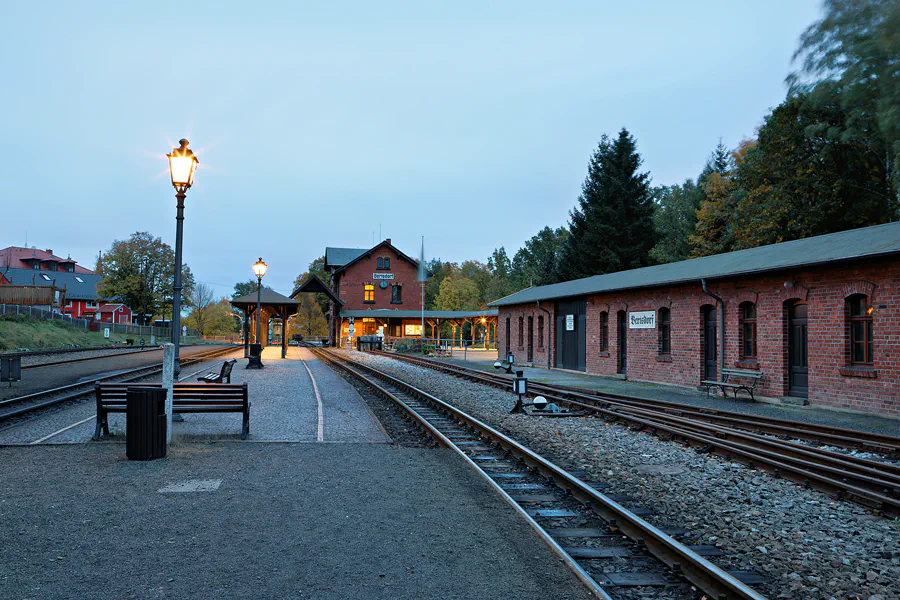 124 | 2023 | Bertsdorf | Zittauer Schmalspurbahn – Bahnhof Bertsdorf | © carsten riede fotografie