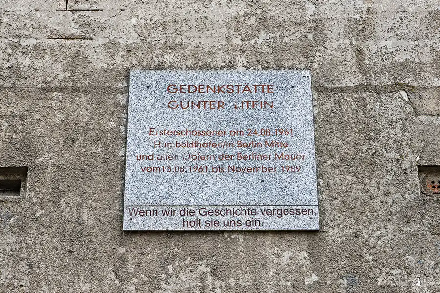 024 | 2024 | Berlin | Gedenkstätte Günter Litfin – Kieler Strasse | © carsten riede fotografie
