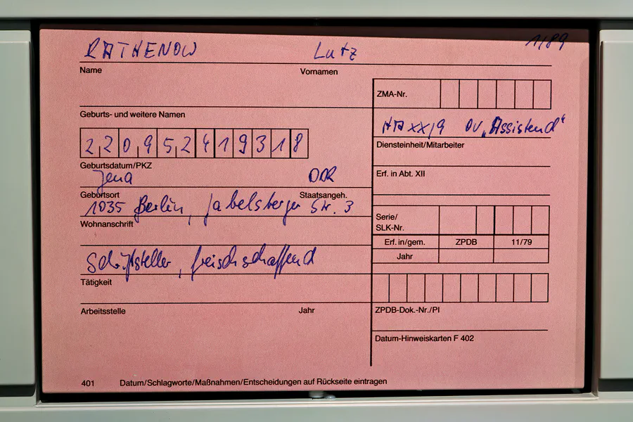 056 | 2024 | Berlin | Stasi-Unterlagen-Archiv – Einblick ins Geheime – Normannenstrasse | © carsten riede fotografie